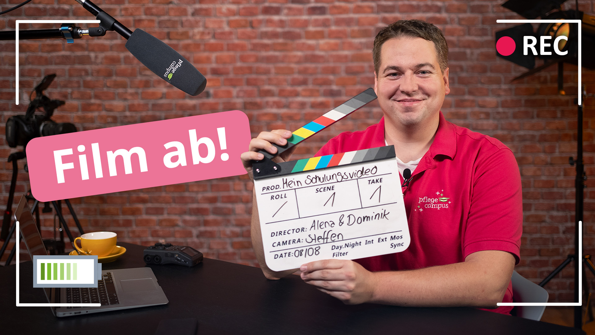 Film ab: So produzieren Sie Ihr eigenes Schulungsvideo